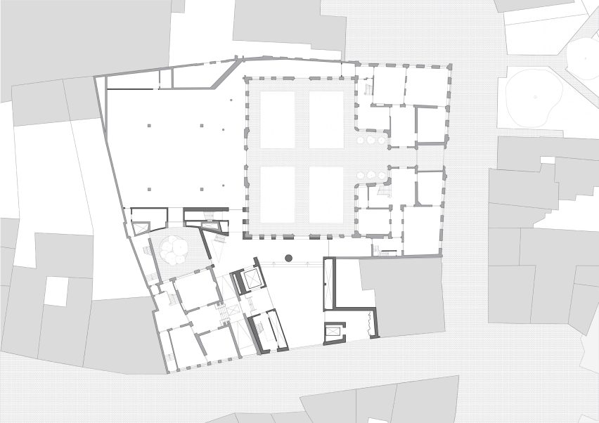 Plan of Design Museum Gent