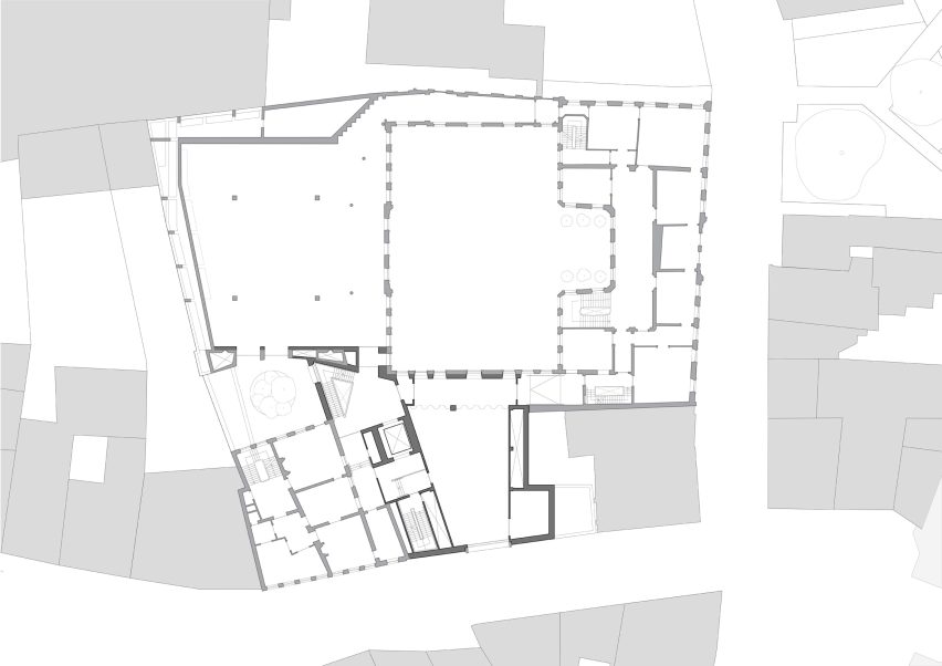 Plan of Design Museum Gent