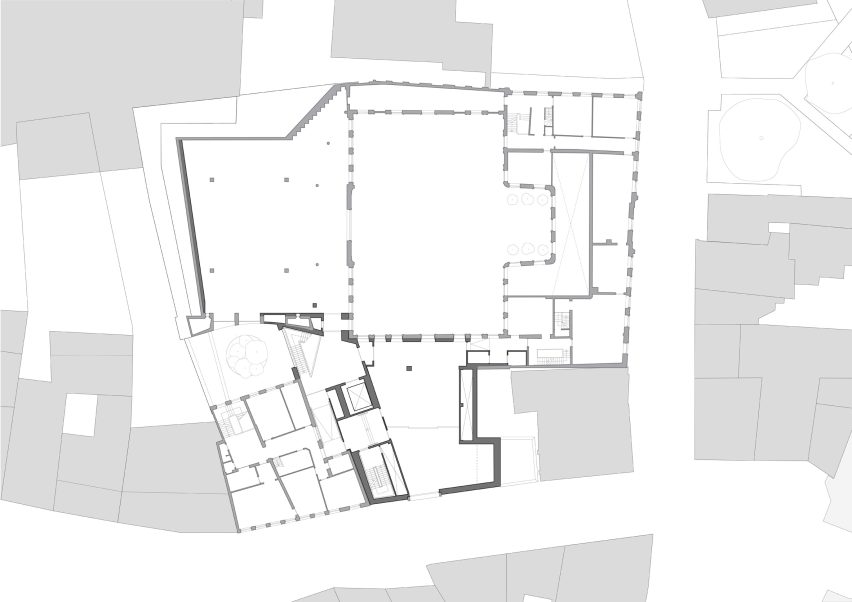 Plan of Design Museum Gent