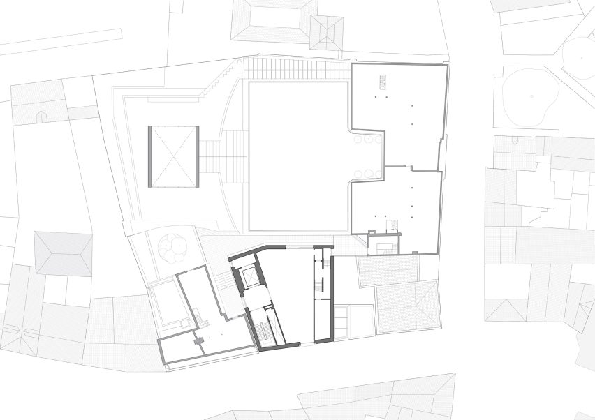 Plan of Design Museum Gent