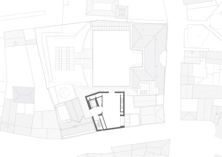 Plan of Design Museum Gent