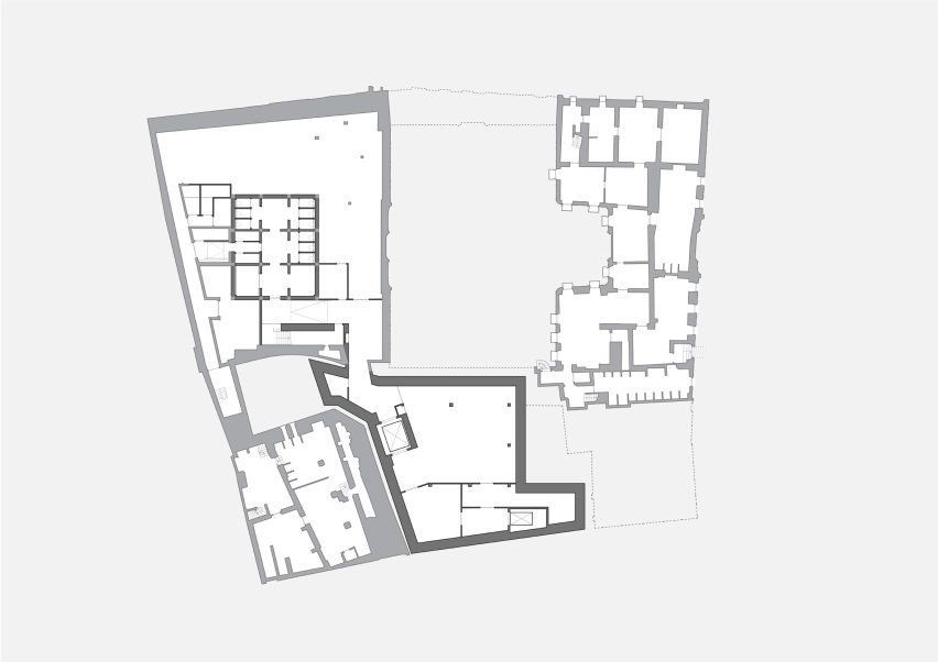 Plan of Design Museum Gent