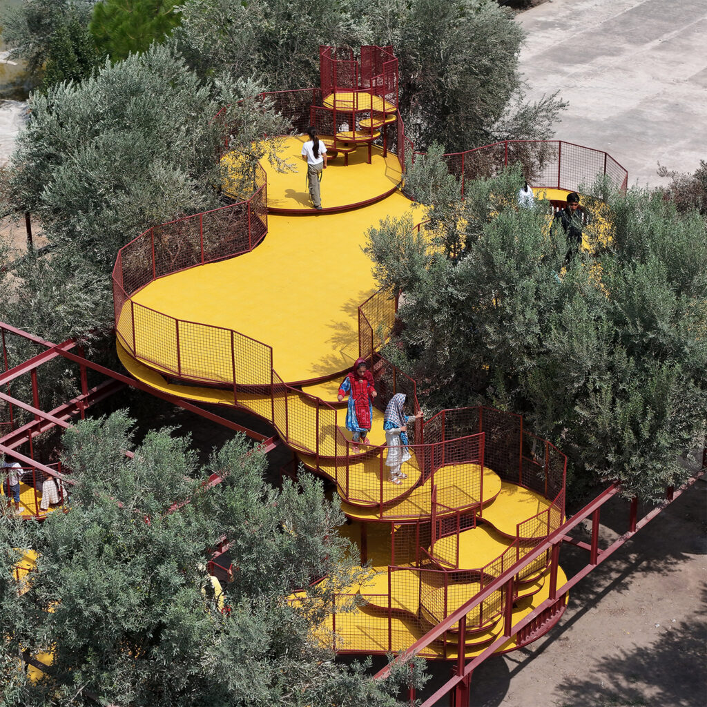 Olive Leaf, Minoudasht, Iran, by ZAV Architects