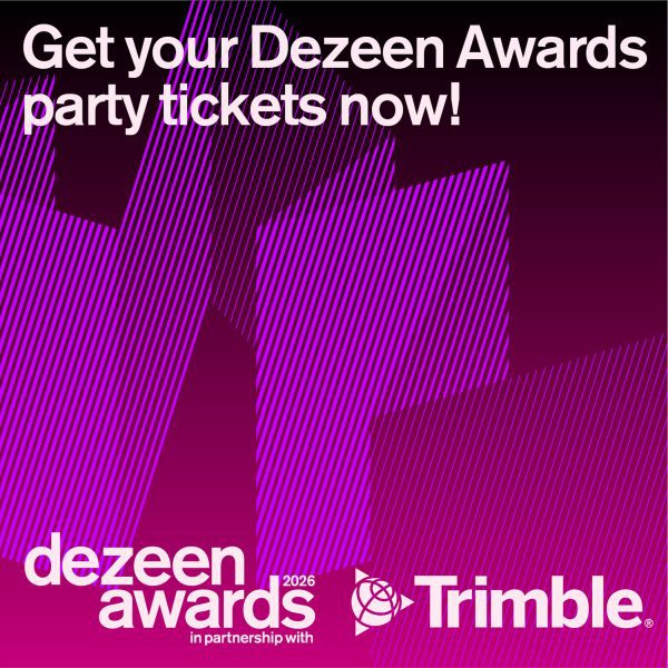 Have you got your Dezeen Awards 2026 party tickets?