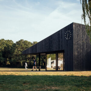 Dulwich cricket pavilion