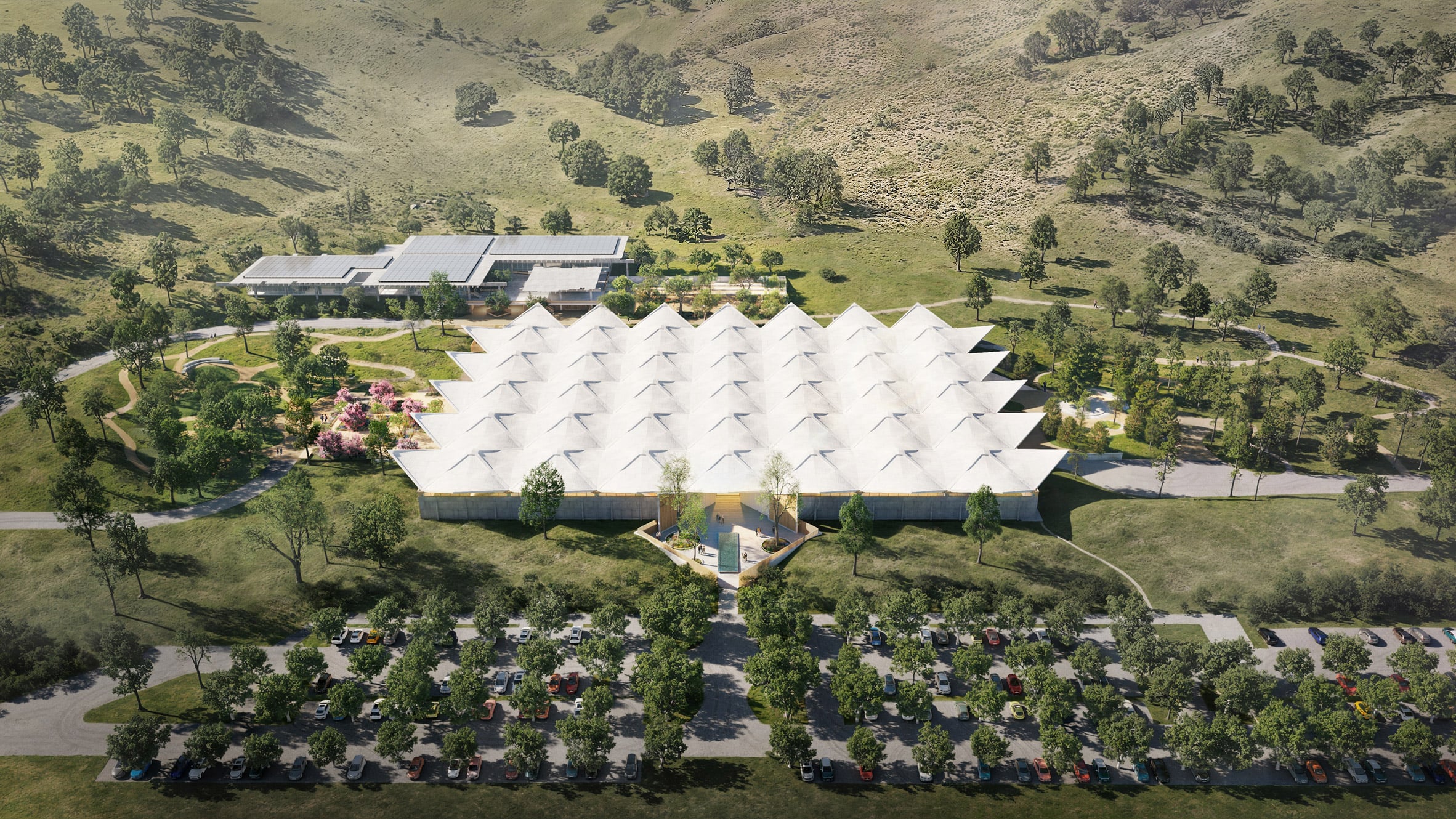 Herzog and de Meuron reveal the Eames Institute museum renders