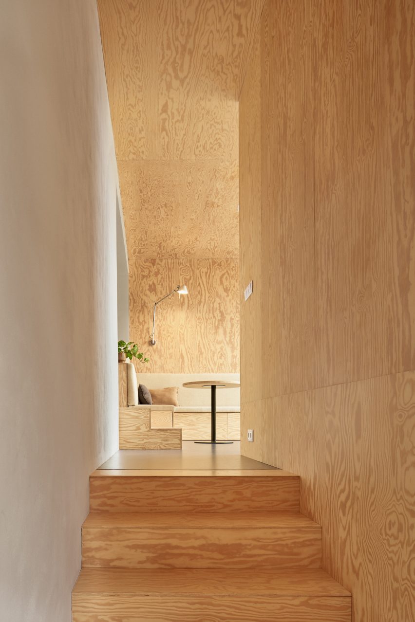 House with a Red Addition by Facha Architekti