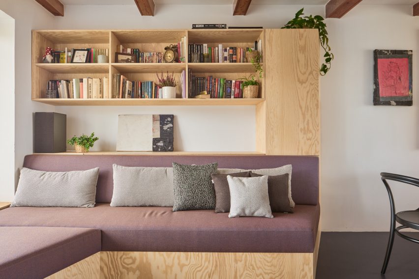 House with a Red Addition by Facha Architekti