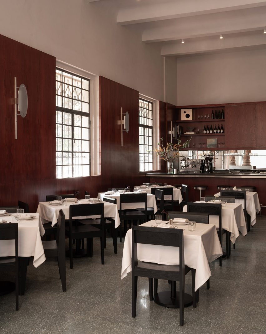 Nota Tavern designed by Formant Studio