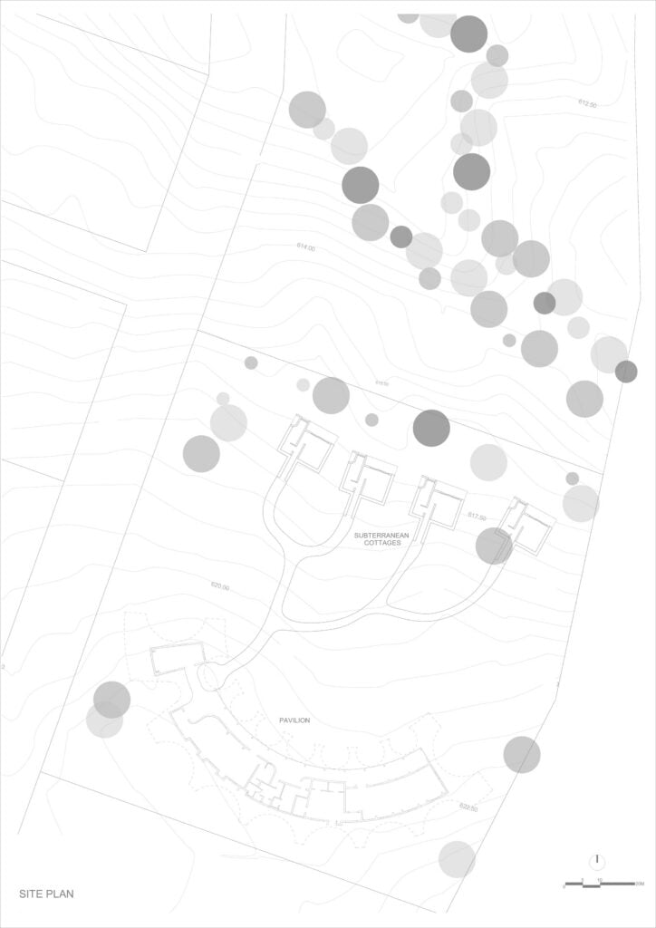 Site plan for Gamaya Farms by Biome Environmental Solutions