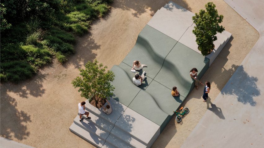 Barcode street furniture by MVRDV for Escofet