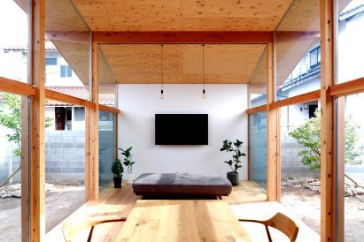 Living room in a house in Yakami