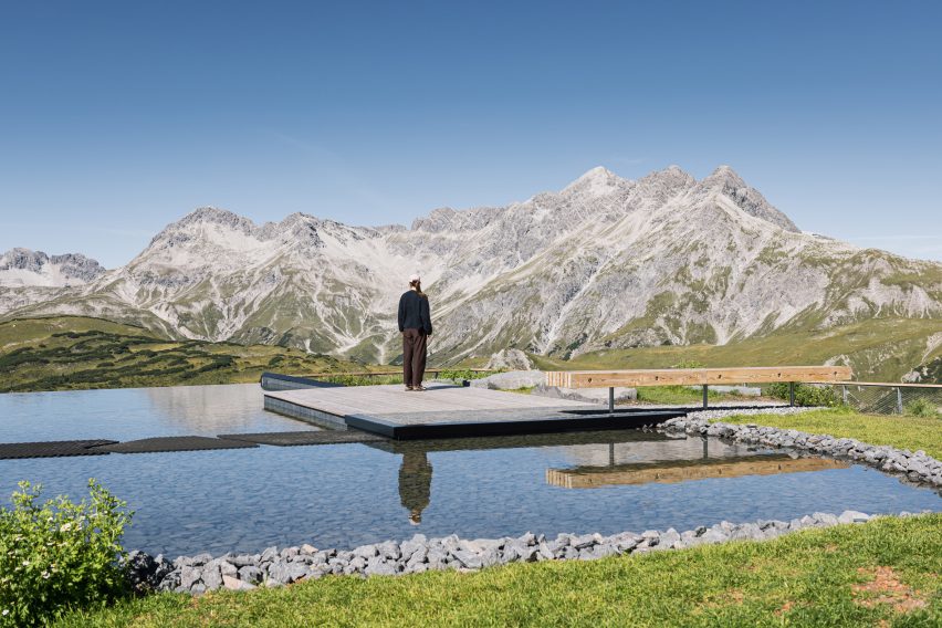 Lech Mountain Mirror by Snøhetta