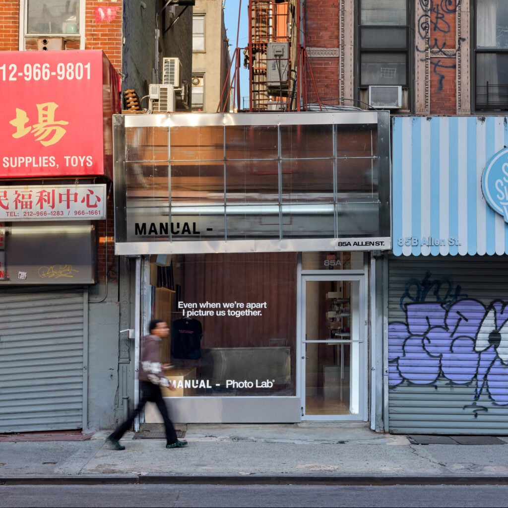 Manual's camera shop in New York is imbued with "philosophy of skate shop"