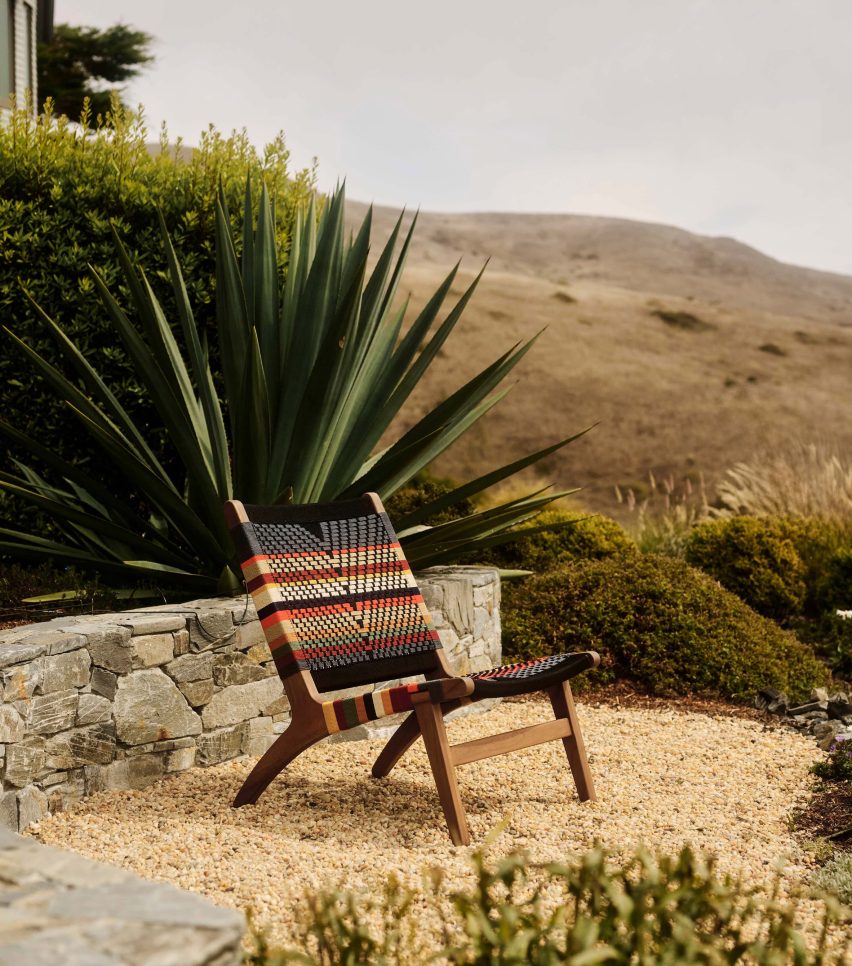 Outdoor Cord seating by Abril Zepeda for MasayaCo