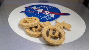 Cookies made from upcycled plastic
