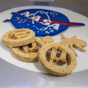 Cookies made from upcycled plastic