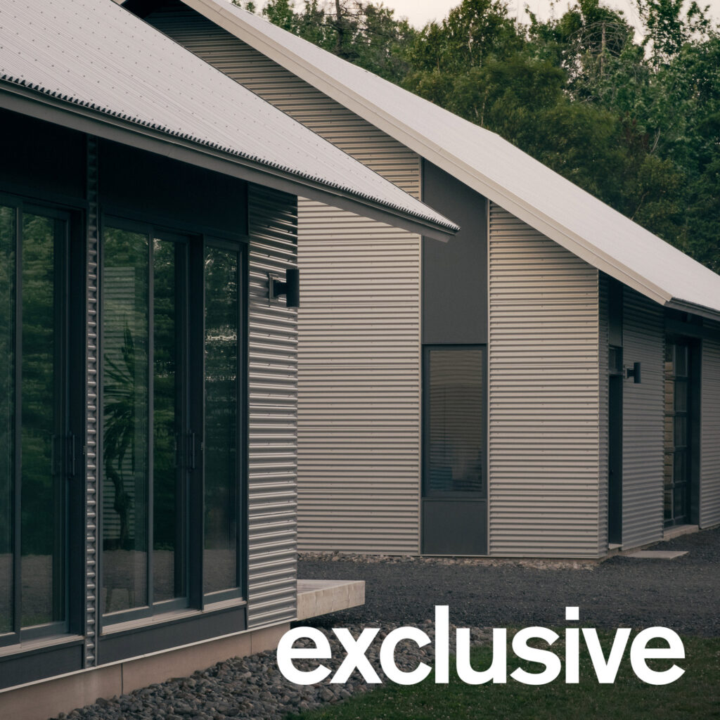 Omar Gandhi designs house and studio with "striking silhouette" for furniture maker