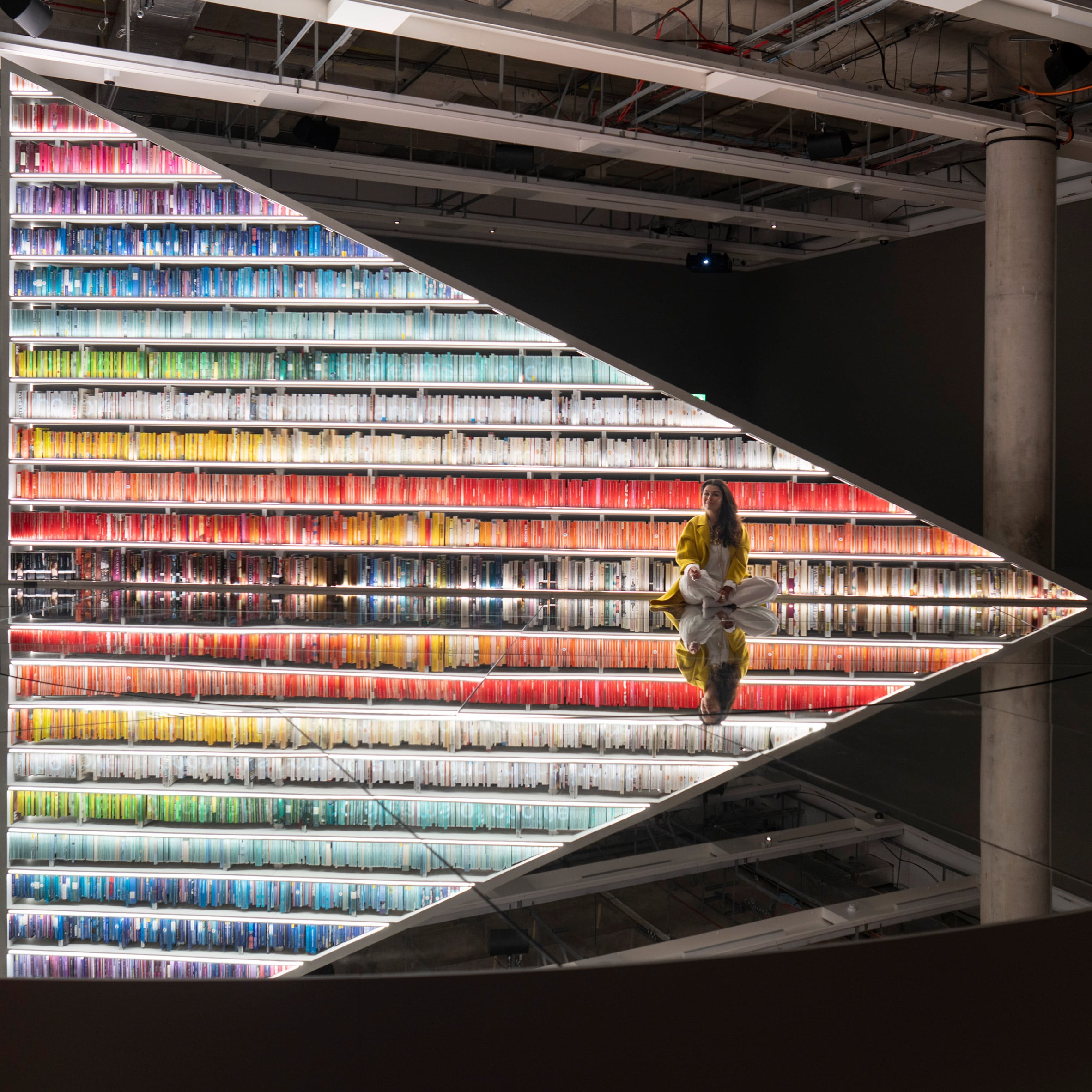 “Things start in really simple gestures” says Es Devlin of her Design Museum retrospective