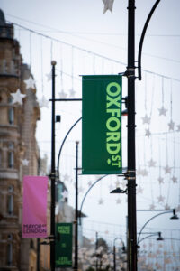 Signs on Oxford Street