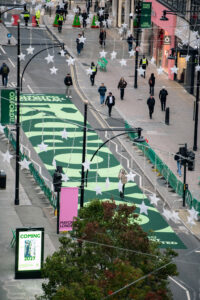 People walking on Oxford Street