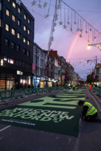 Oxford Street at night
