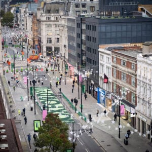 Oxford Street without cars