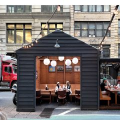 Pandemic Dining Sheds Penny Hardy
