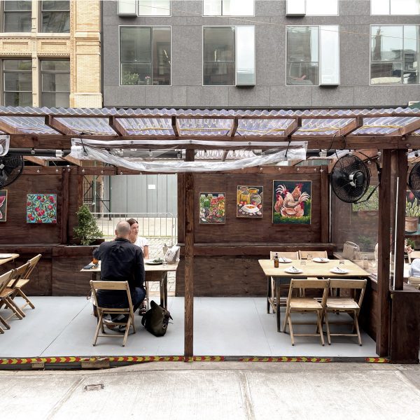 Pandemic Dining Sheds Penny Hardy