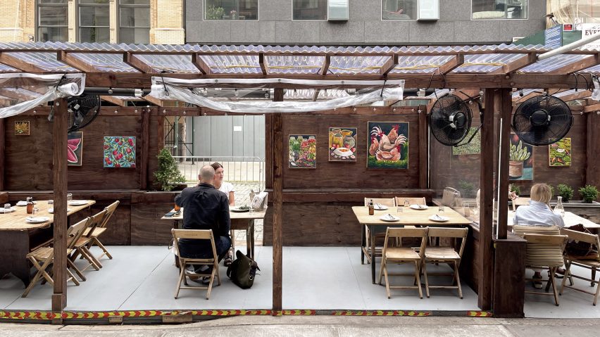 Pandemic Dining Sheds Penny Hardy