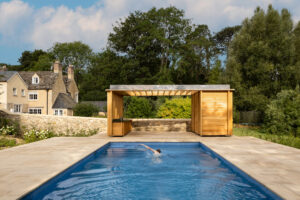 Swimming pool at The Rectory extension
