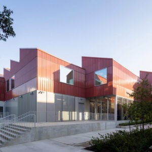 Exterior view of university extension