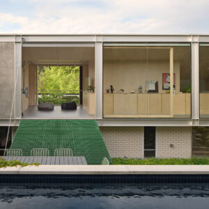 Modernist house in Studley Park