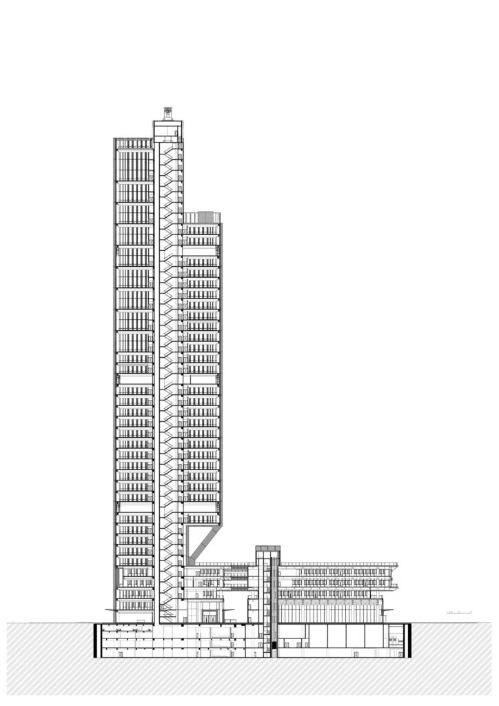 Section of Hetao Alpha by RSHP
