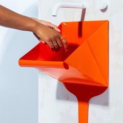 Folded Sink by VLOOW Design Lab from Find Attached exhibition