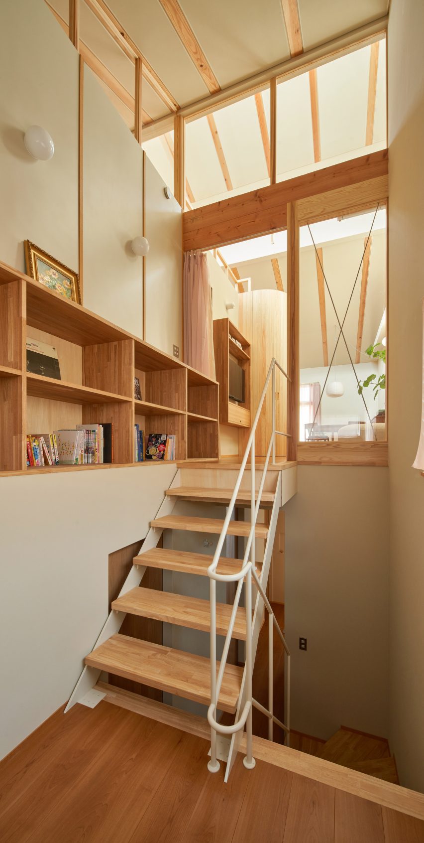 Interior of Sugi House in Kyoto by Ujizono Architects