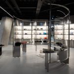 Didea creates steel-clad streetwear store inside ZHA’s Mercury Tower