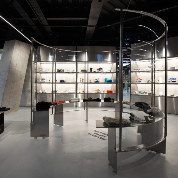 Didea creates steel-clad streetwear store inside ZHA’s Mercury Tower