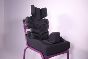 Chair designed for children with celebral palsy