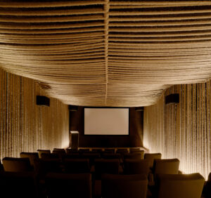 Cinema in Terreno Barrio Hotel in Palma by OHLAB