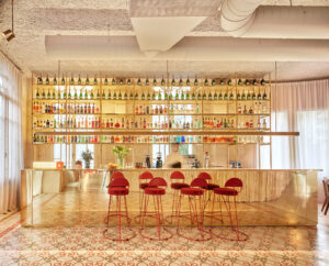 Bar in Terreno Barrio Hotel in Palma by OHLAB