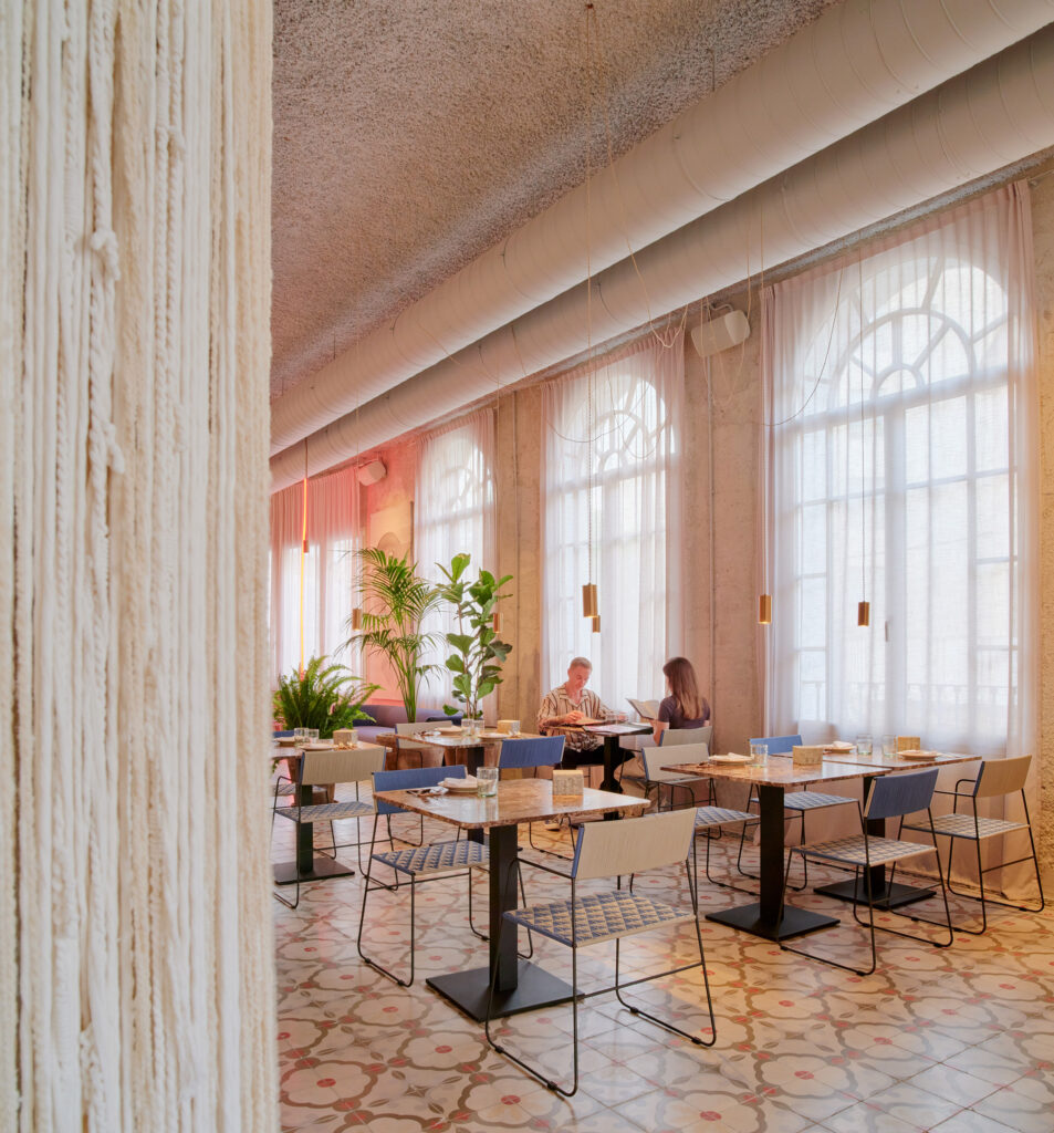 Restaurant in Terreno Barrio Hotel in Palma by OHLAB