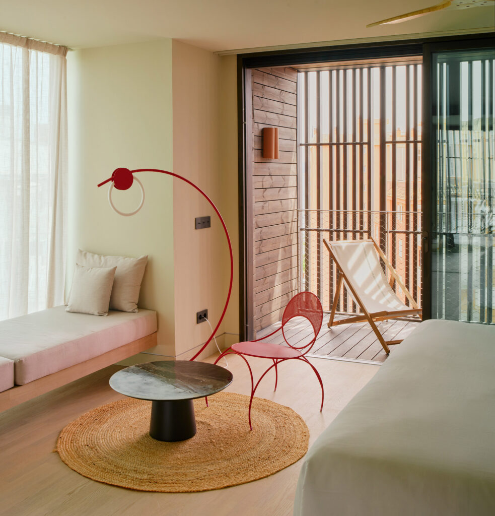 Furniture in Terreno Barrio Hotel in Palma by OHLAB