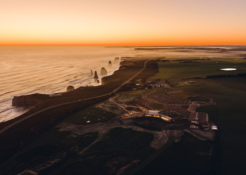 Twelve Apostles visitor centre by Grimshaw