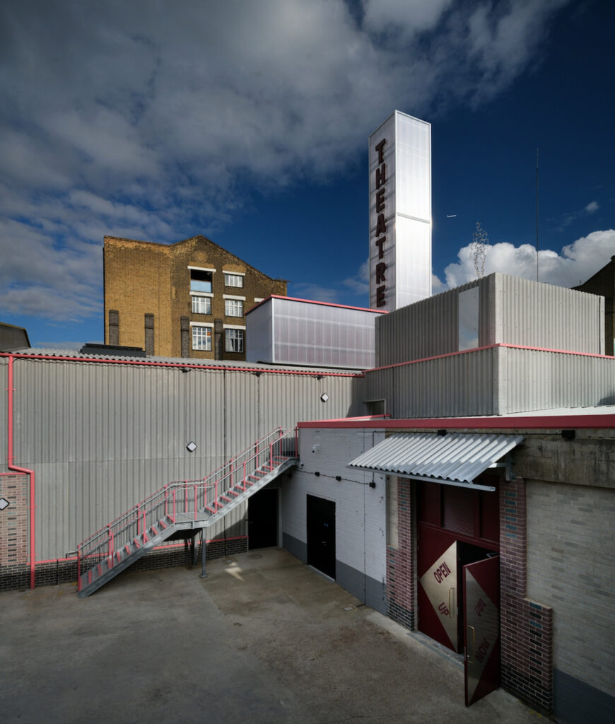 The Yard Theatre revamp by Takero Shimazaki Architects in London